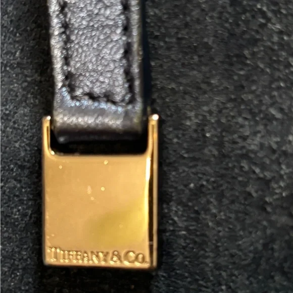 Tiffany & Co reversible blue suede tote - Picture 2 of 7